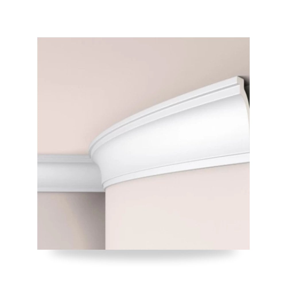 كورنيش فوم سقف بلجيكي Z16 FLEX ابيض 200 × 5 × 7 سم ابيض موديل 321