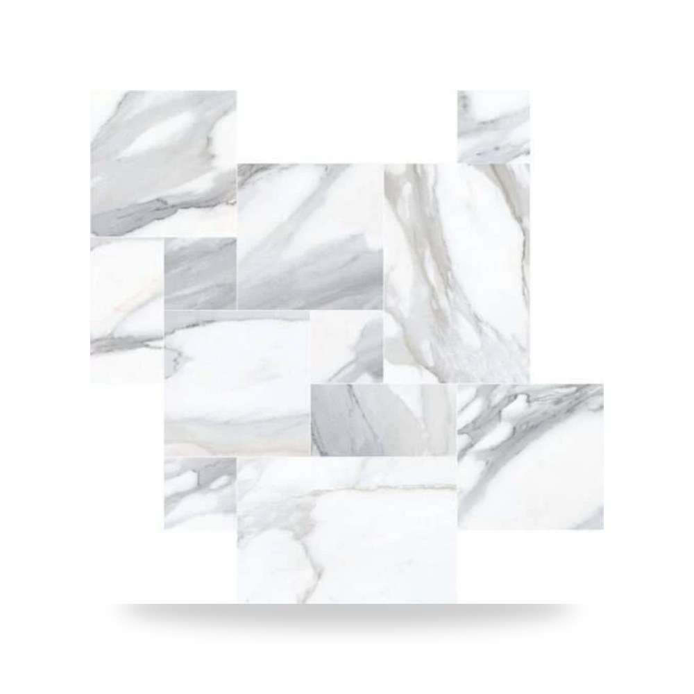 بلاط بورسلان أرضيات وجدران إسباني مقاس 44 × 44 سم تشطيب ناعم لون رمادي طراز CH01190229
