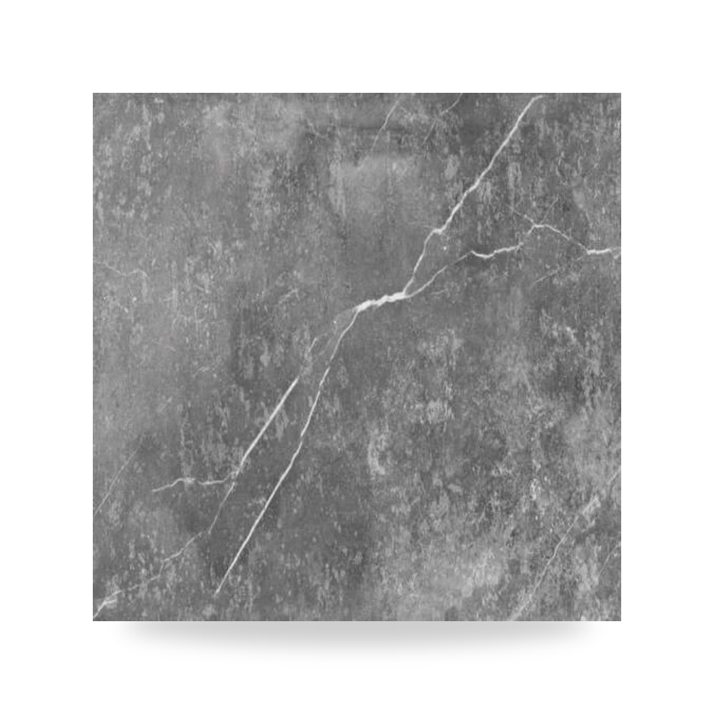 بلاط بورسلان أرضيات وجدران إسباني مقاس 59.5 × 119.2 سم سمك 10 مم تشطيب ناعم لون رمادي