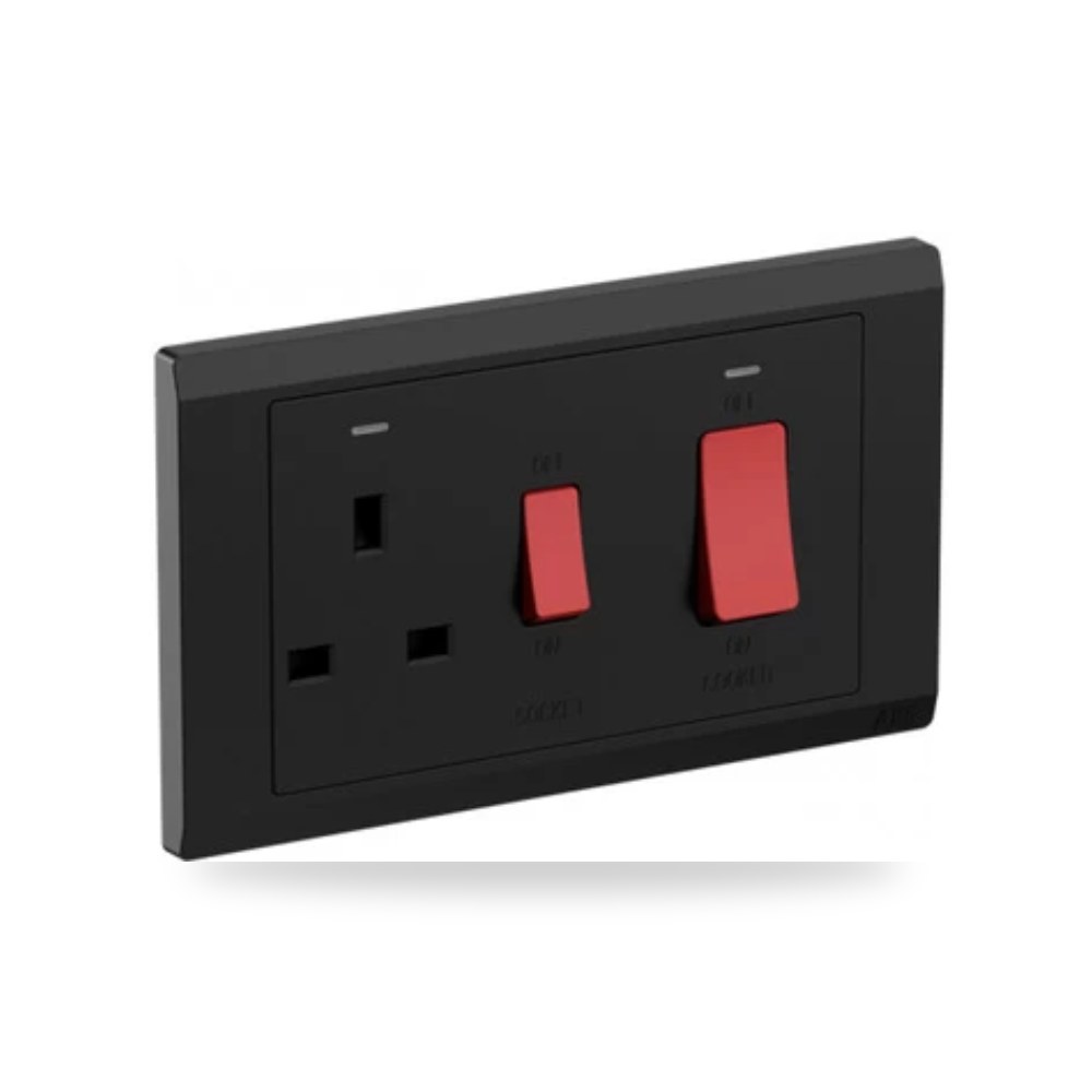 مفتاح مكيف وفرن كهرباء اي بي بي ABB 14×7 سم موديل 231