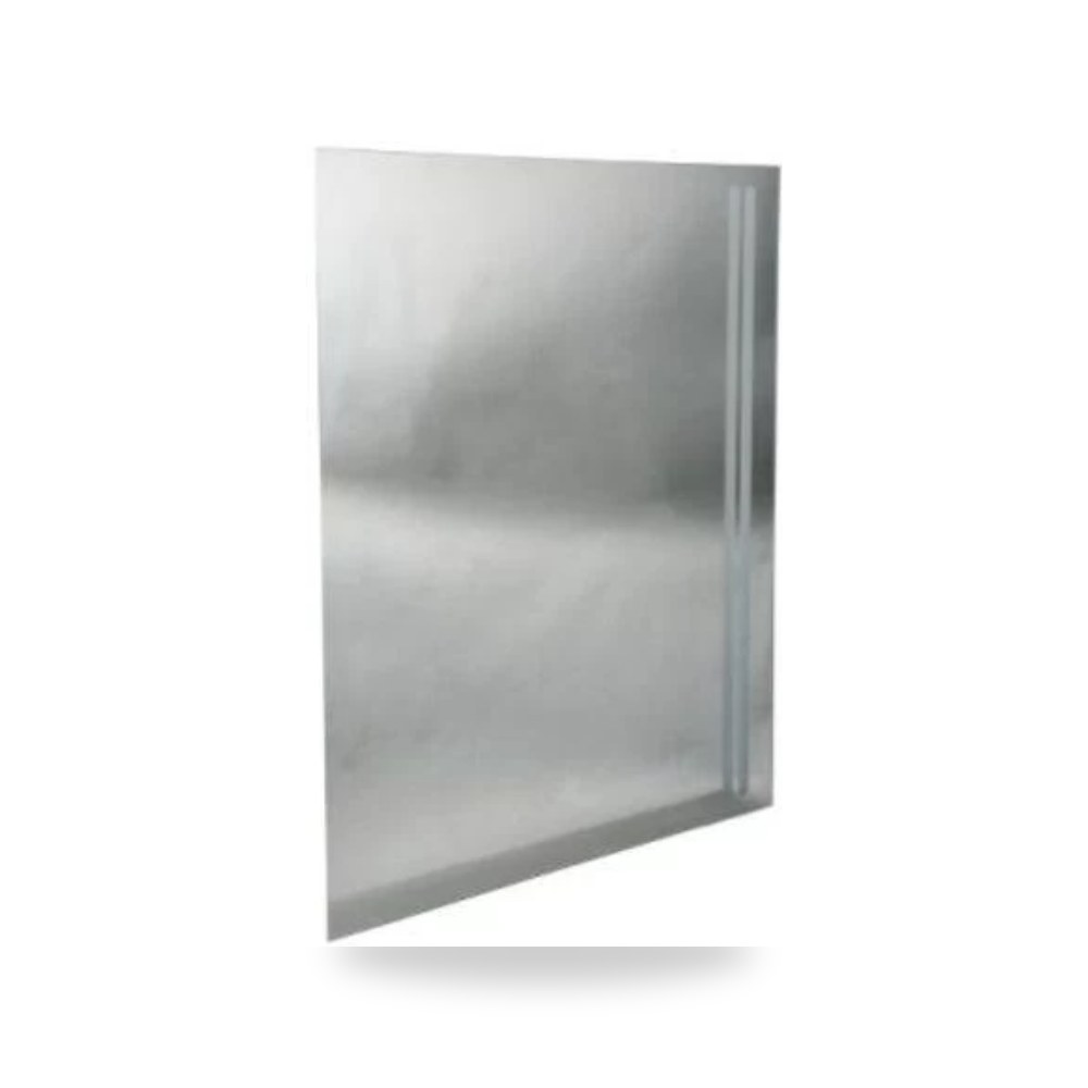 مراءه حمام مع اضاءه ليد باللمس 80 × 60 سم فضي Silver موديل 217