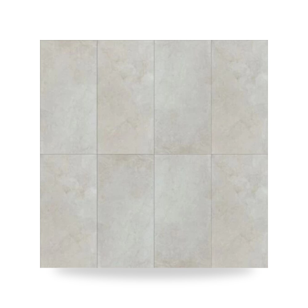 بلاط بورسلان أرضيات وجدران إيطالي مقاس 120 × 60 سم تشطيب ناعم لون أبيض طراز R-44422 erock