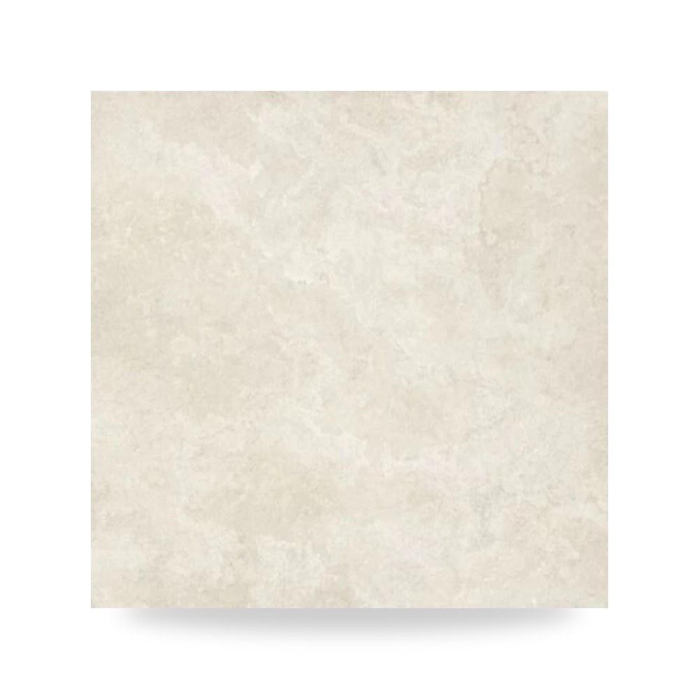 بلاط بورسلان أرضيات وجدران إيطالي مقاس 120 × 120 سم تشطيب ناعم لون أبيض طراز R-44515