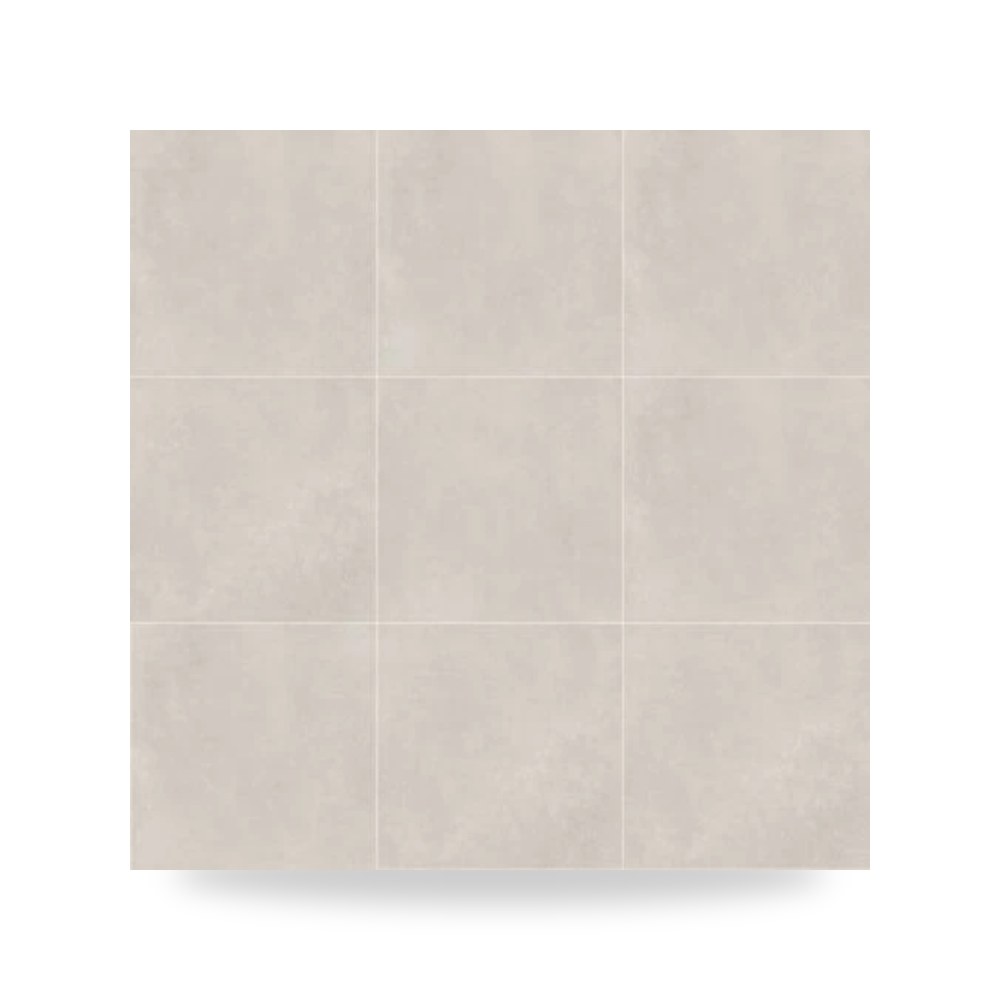 بلاط بورسلان أرضيات وجدران إيطالي مقاس 100 × 100 سم تشطيب ناعم لون أبيض طراز R-44605 art