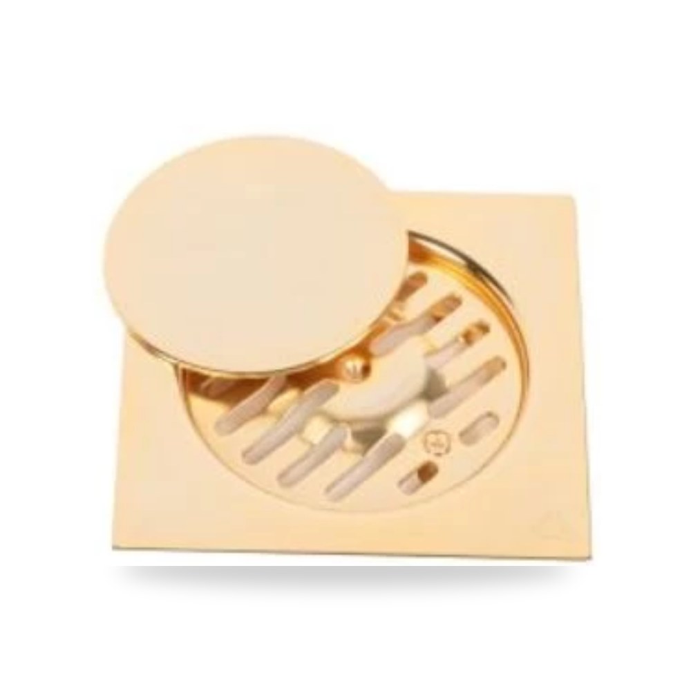 صفاية تصريف مياه 15 × 15 سم وردى ذهبى N116.003-9 موديل 836