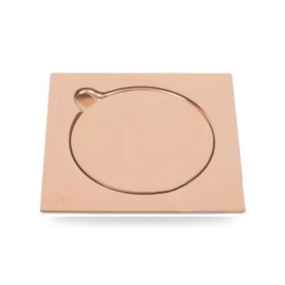 صفاية تصريف مياه 15 × 15 سم ذهبى وردى N116.003-24 موديل 439