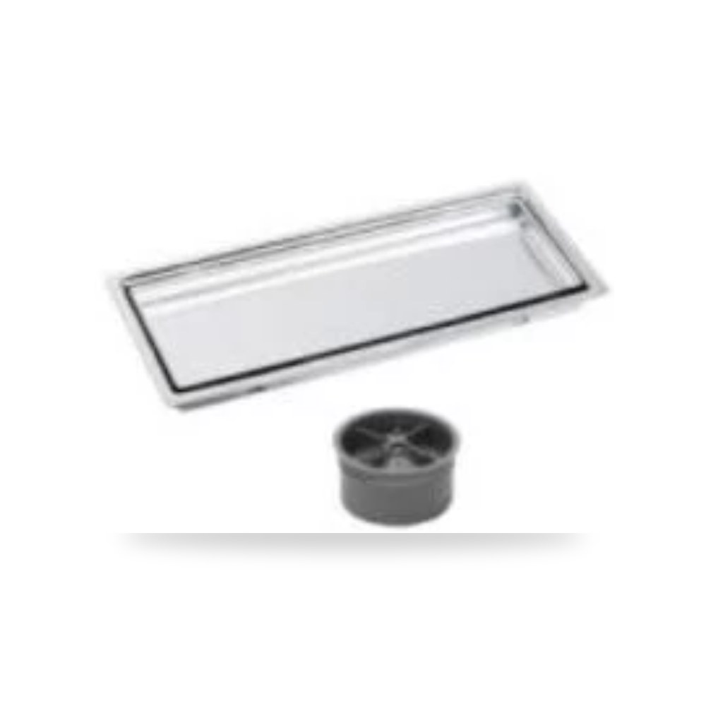 صفاية تصريف مياه 30 × 10 سم كروم N16.505 موديل 710