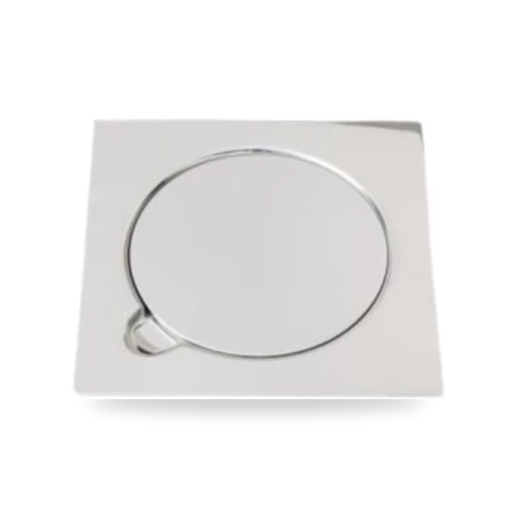 صفاية تصريف مياه 15 × 15 سم تيتانيوم N116.159 موديل 640
