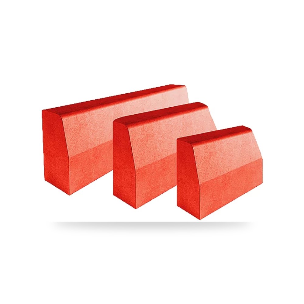 بردورة رصيف خرسانية شركة اوبال 60x30x10 سم احمر فاتح موديل 531