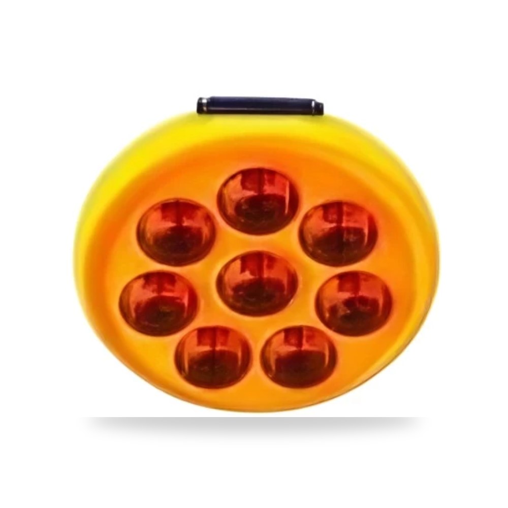 كشاف تحذيري طاقة شمسية Sun Fluor أصفر موديل 667