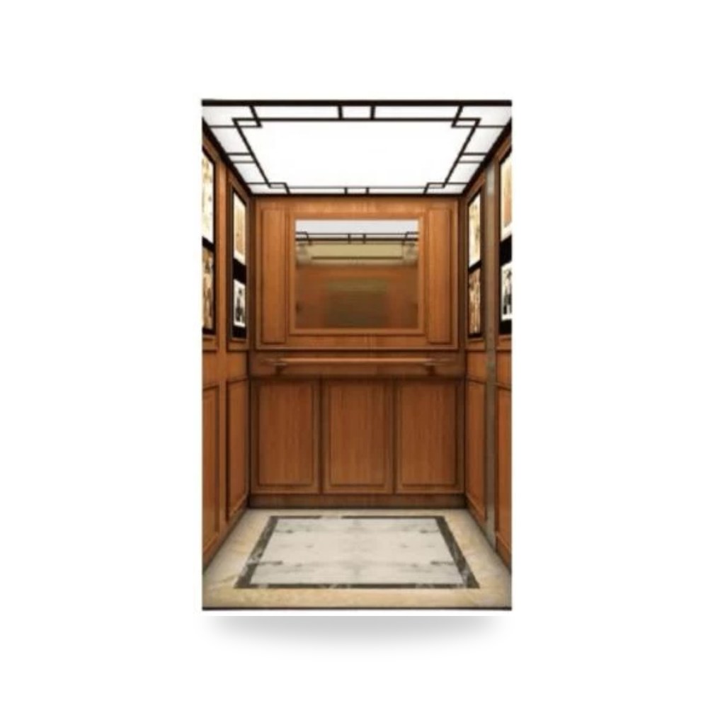 مصعد ركاب كابينة ستيل تشطيب بني سعة 1000 كجم بني موديل 635