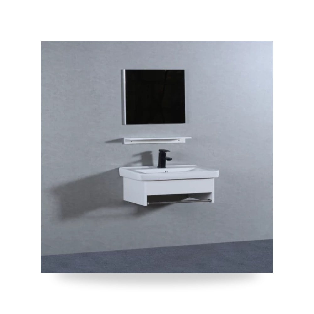 مغسلة خشب ابيض موديل 124