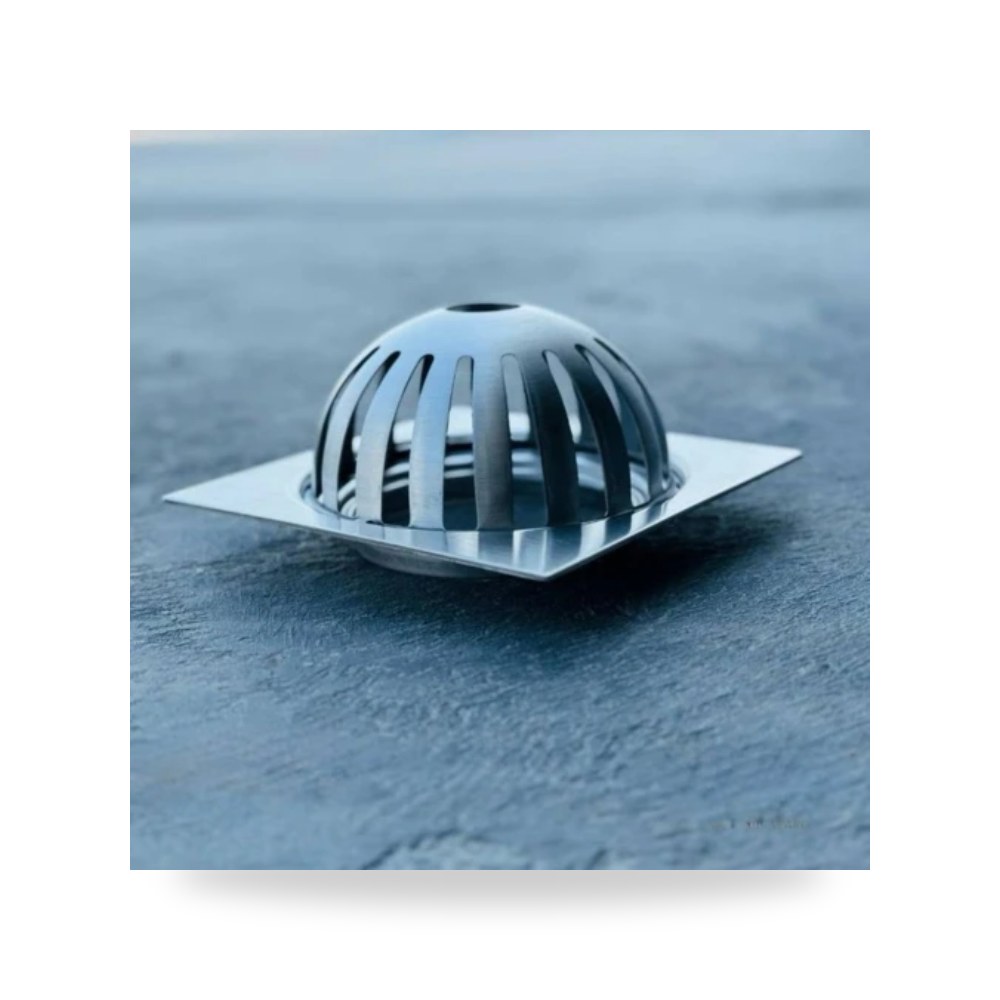 صفاية تصريف مياه 15 × 15 سم كروم موديل 468