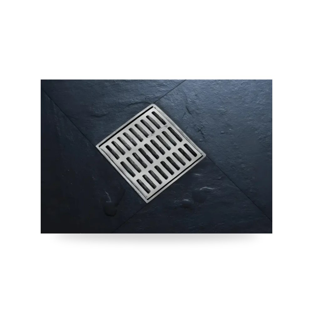 صفاية تصريف مياه 15 × 15 سم كروم موديل 740